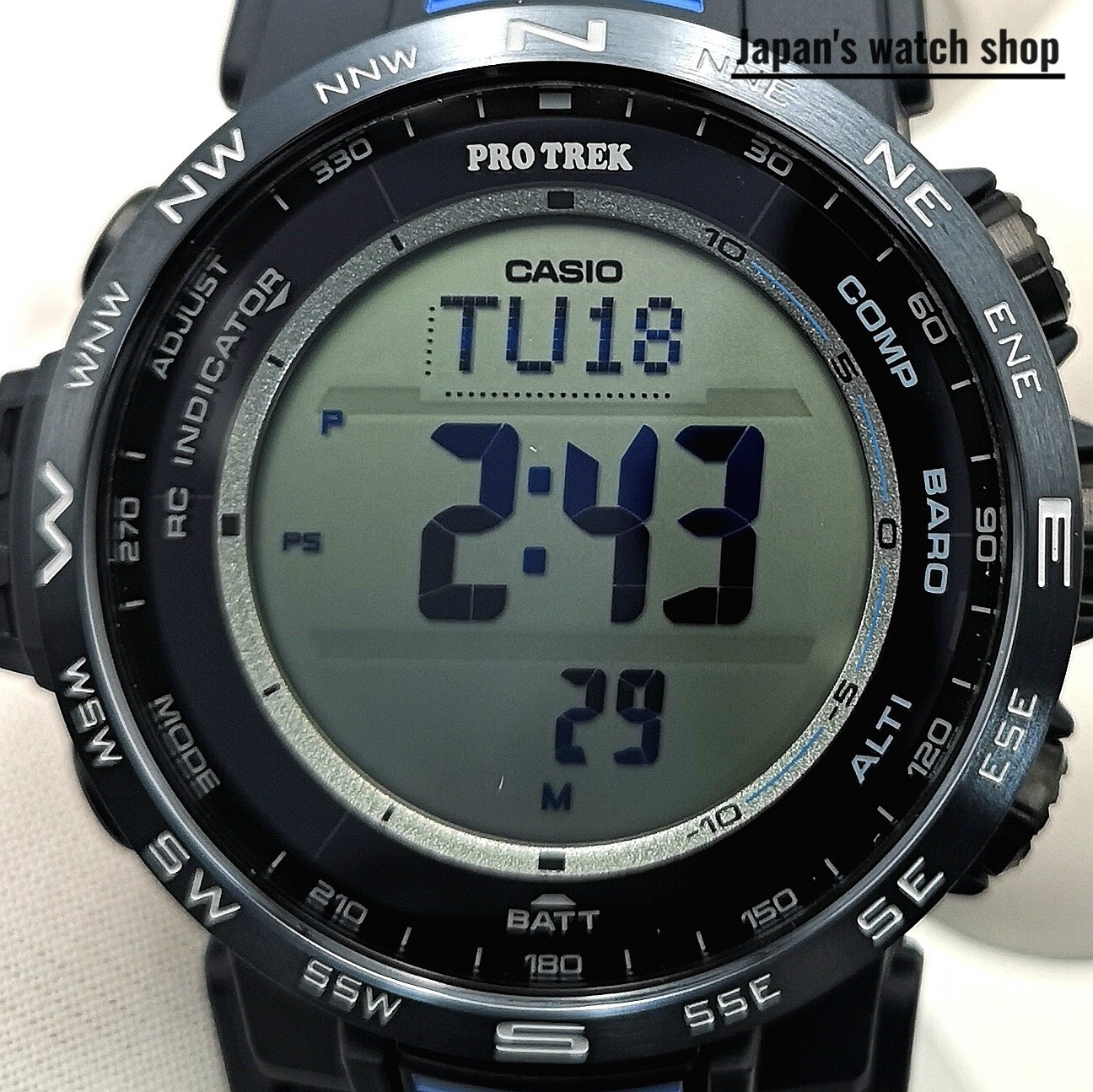 CASIO　PRO TREK TRIPLE SENSOR1471-BD 限定品 CASIO PRO TREK PRW-35Y-2JF Black Climber Triple Sensor Men's