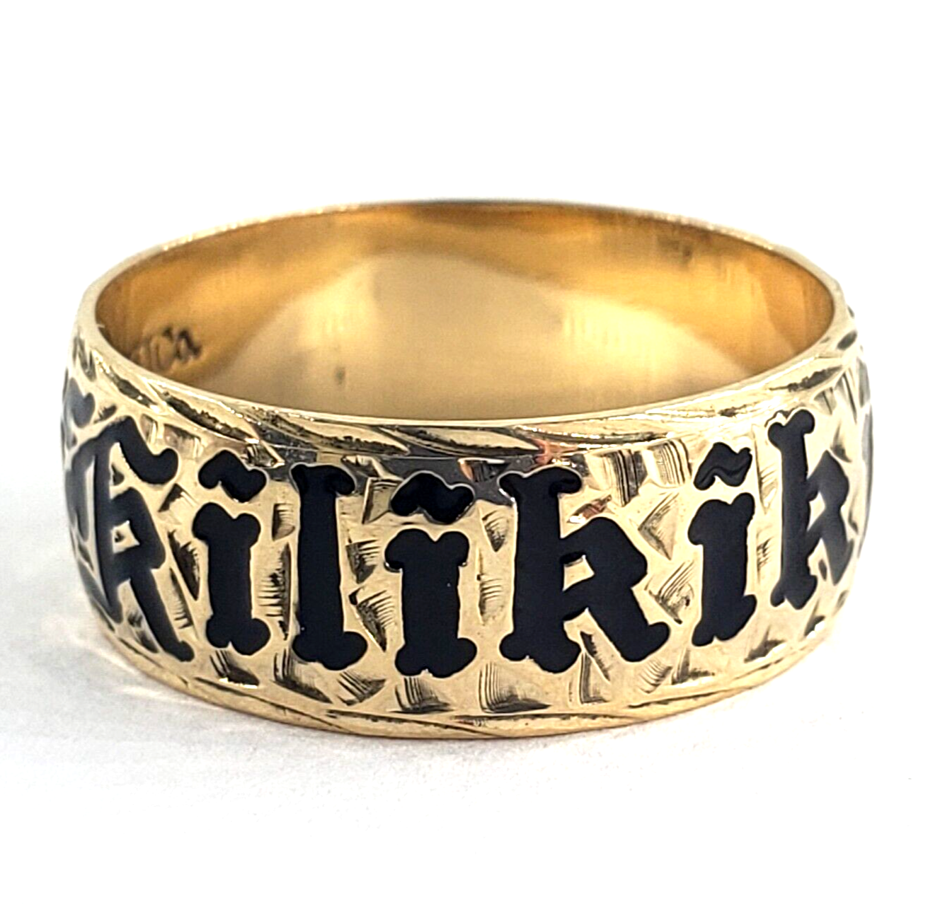 HONOLULU JEWELRY COMPANY HJCo 14K Gold Ring Size 7.5 Band