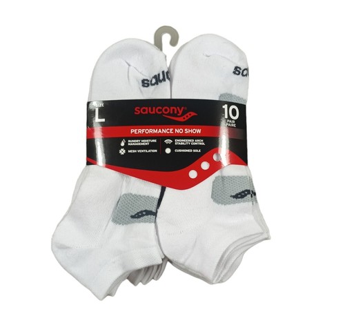 No Show Cushioned Run Dry Running 10 Pack Shoe Size 9-12