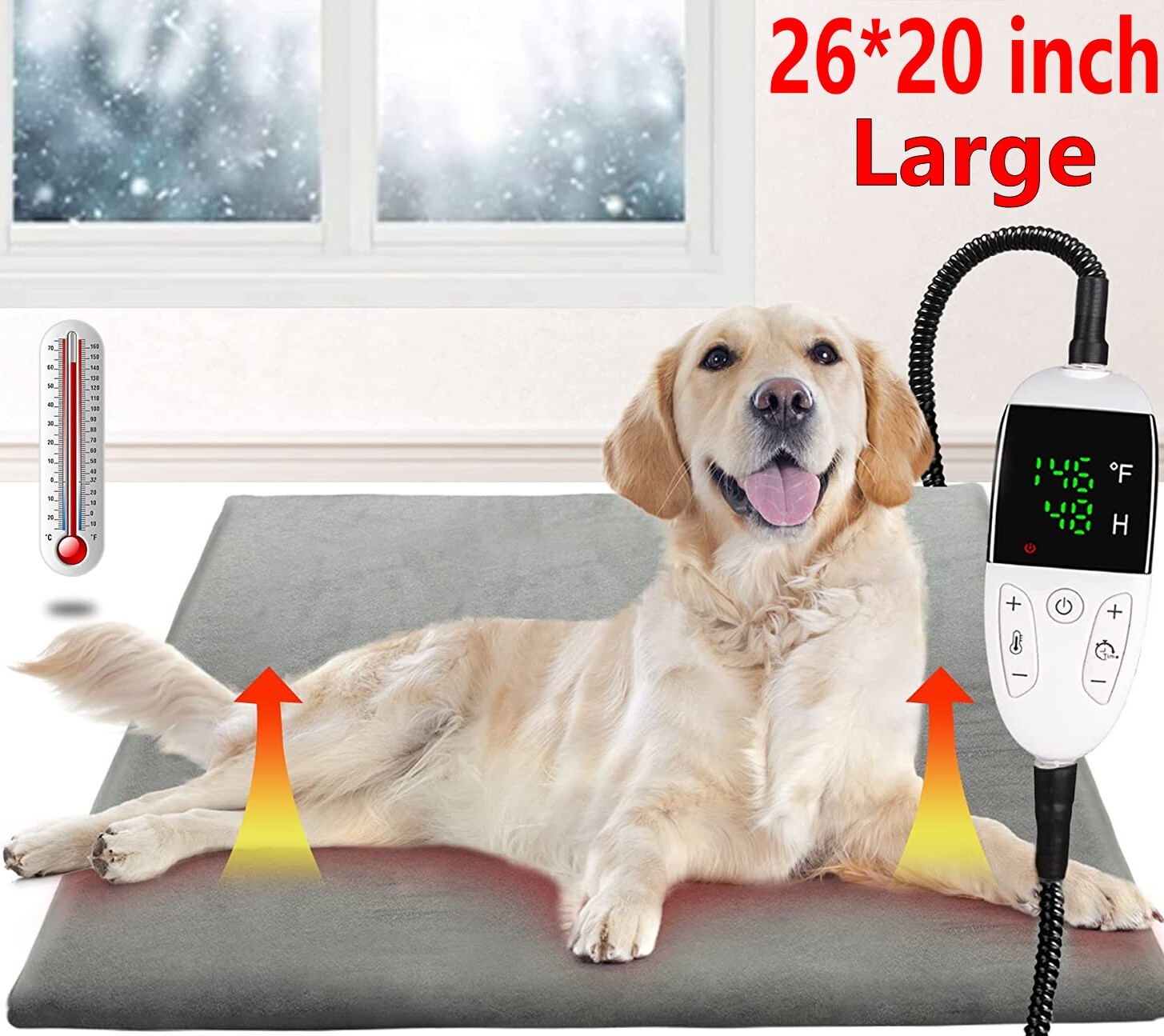 Electric Blanket Waterproof Mat Warmer Washable Dog Cat