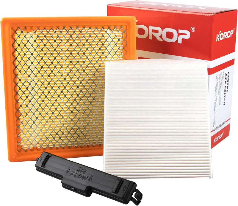 Engine & Cabin Air Filter for 2007-2025 RAM 6.7L Cummins,53034051Ab CA10261