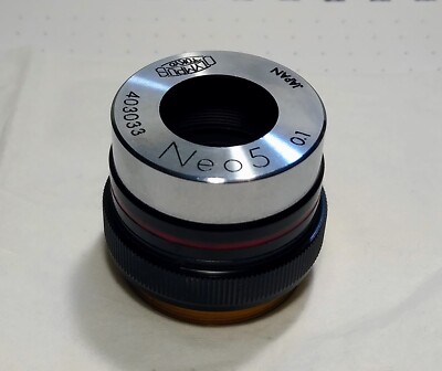 Olympus Neo5 Microscope Objective  Metallurgical , 25mm thread, for BH/CH