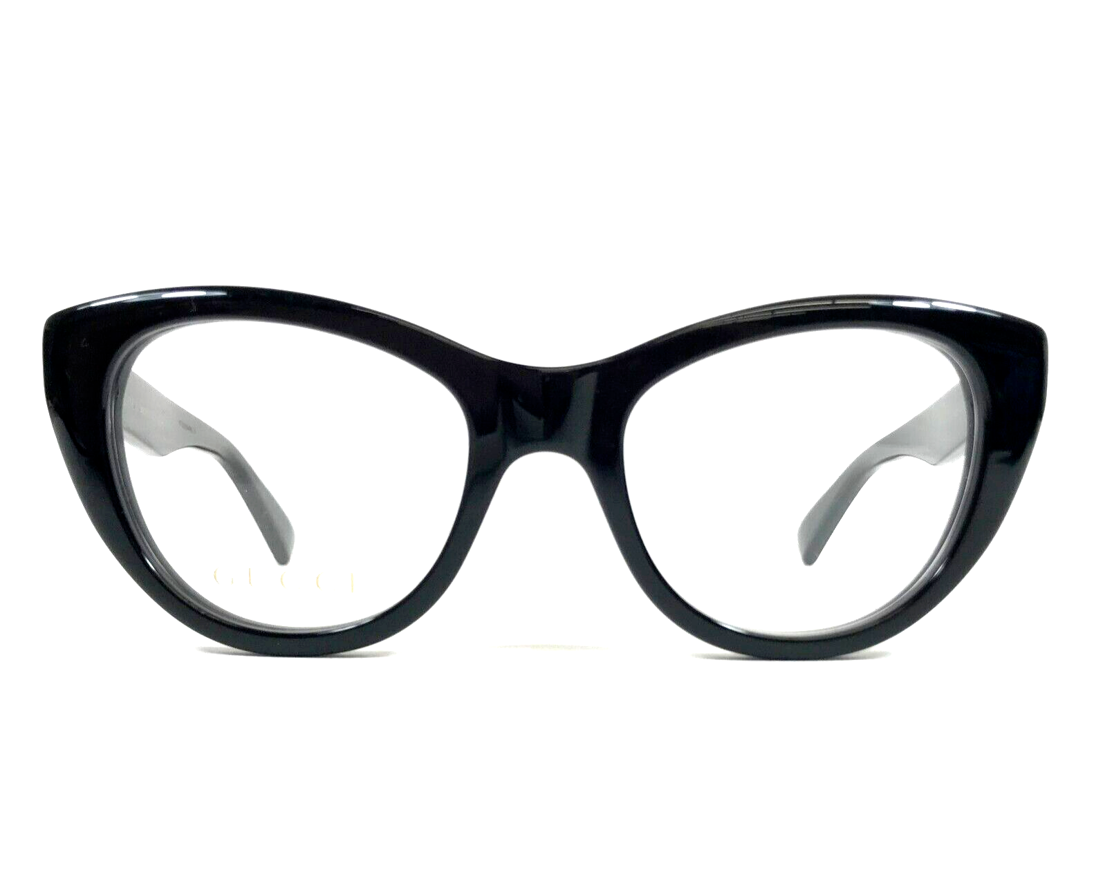 Gucci Eyeglasses Frames GG1170O 001 Polished Black Cat Eye