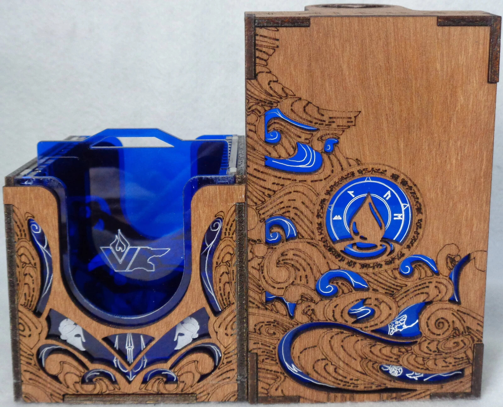 MTG Commander Deck Box XL BLUE Magic the Gathering | eBay
