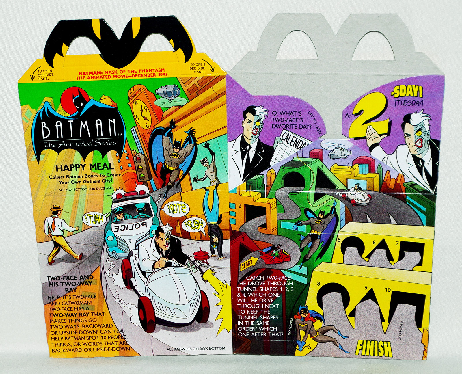 Batman The Animated Series McDonalds Gotham City Super Hero
