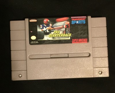 Pro Quarterback (Super Nintendo, 1992) SNES GAME ! Classic football cartridge !