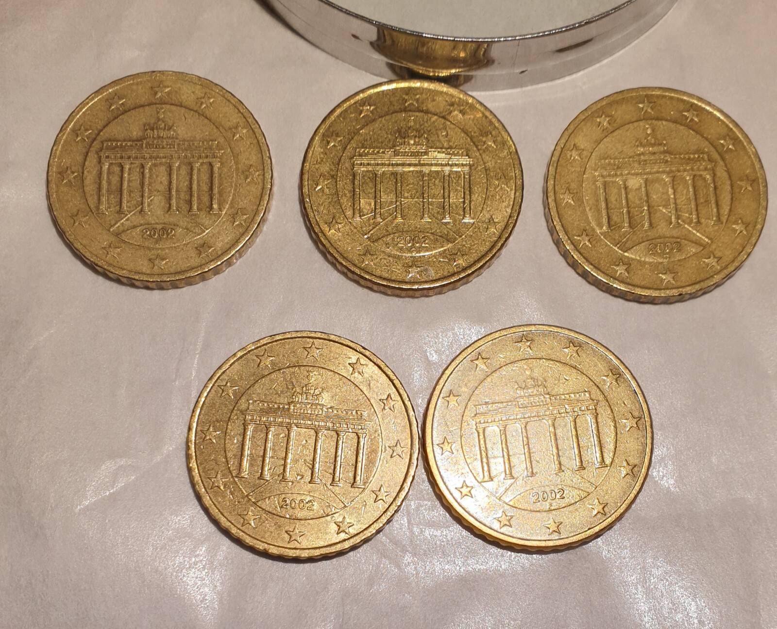 コレクション 50 euro cent 50 Euro Cent 2002 Italia, Collectors item with extreme rare