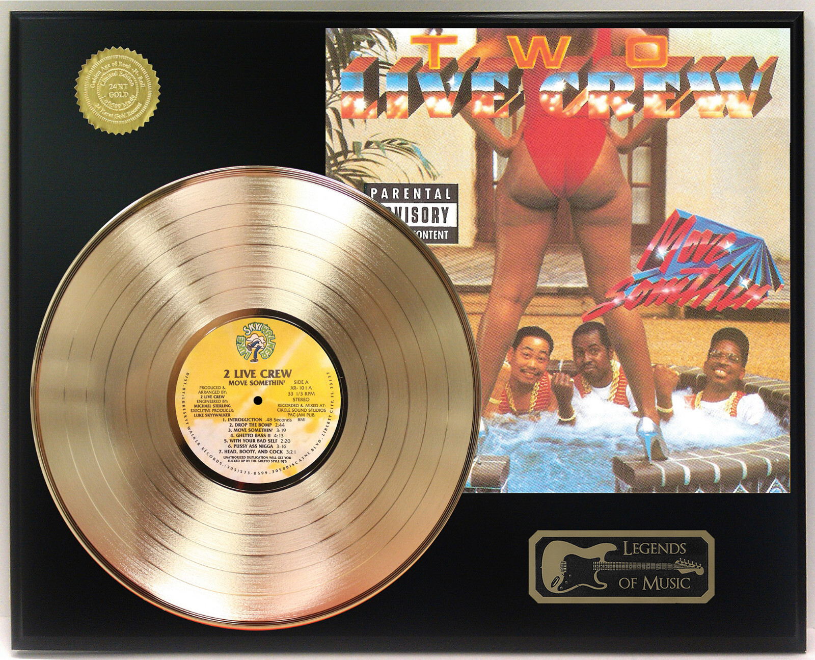 洋楽 2 LIVE CREW/MOVE SOMETHIN' LP 2 Live Crew – Move Somthin / Is What We Are – 2 x Vinyl (LP