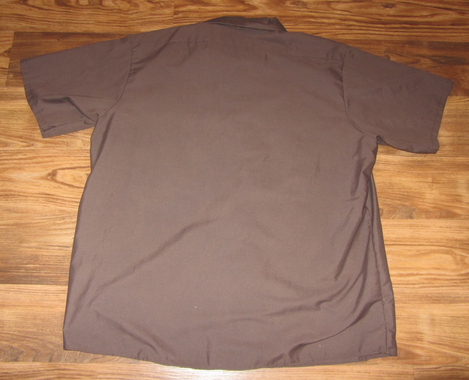 Odell 5 Barrel Pale Ale Mens Short-Sleeve Button-Down Shirt, Brown, Size 2XL EUC