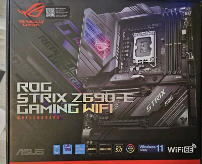 ASUS ROG STRIX Z690-E Gaming WiFi LGA 1700, DDR5