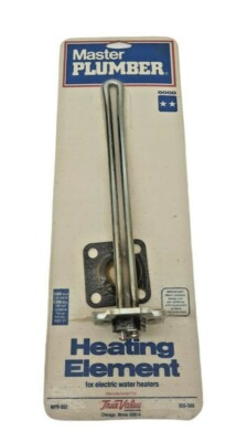 Master Plumber Electric Water Heater Heating Element, WPB-850 808-568 9000096-31