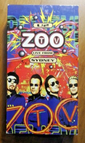 U2 Zoo TV Live From Sydney VHS + SHIPPING DEAL!