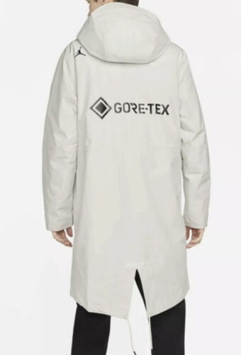 Pre-owned Jordan Nike Air  23 Engineered 2 In 1 Parka Coat Gore-tex Size Xl. $600. In White