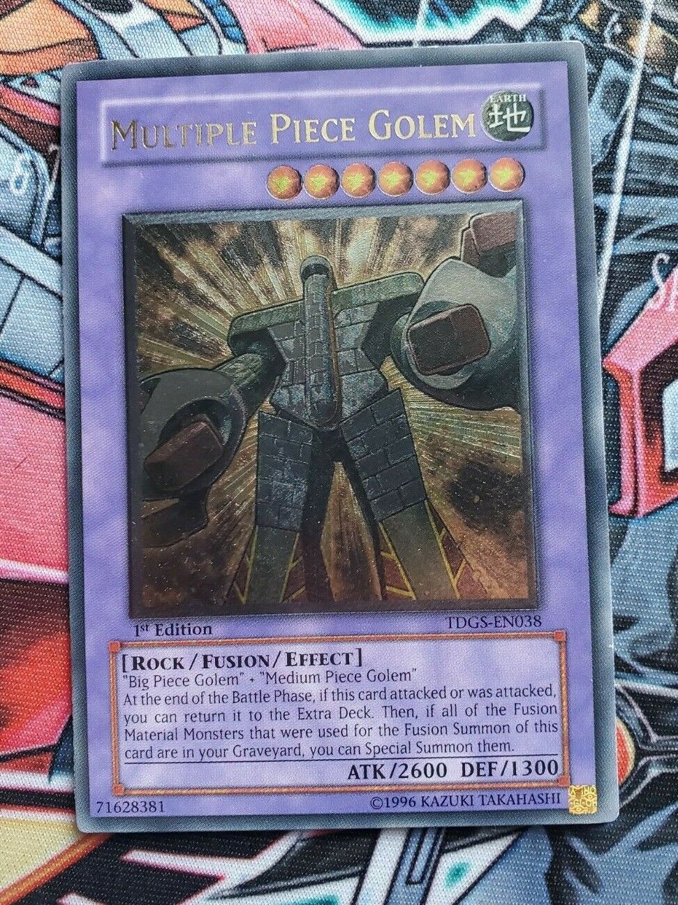 Multiple Piece Golem Yugioh TCG TDGS-EN038 Ultimate Rare 1st Multiple Piece Golem Yugioh TCG TDGS-EN038 Ultimate Rare 1st