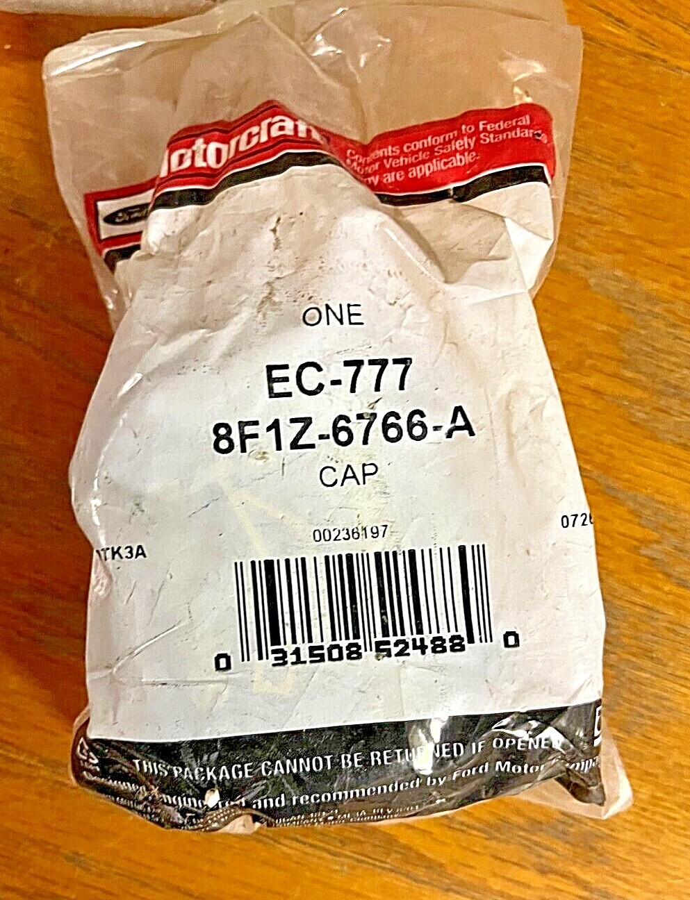 OEM FORD Motorcraft Engine Oil Filler Cap EC-777 8F1Z-6766-A