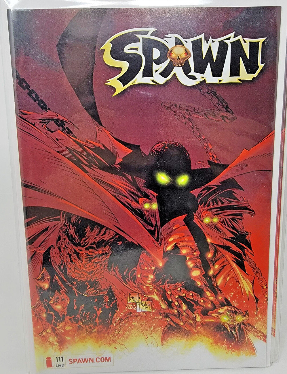 SPAWN #111 *2001* Todd McFarlane LOW PRINT 9.6 | eBay
