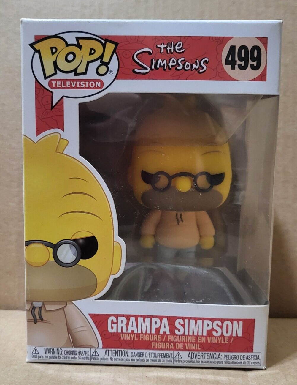 The Simpsons - Abe Grampa Simpson Funko POP! Animation