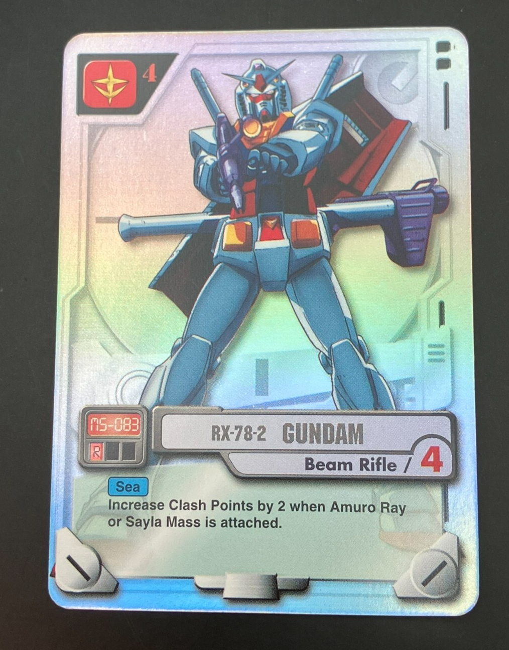 Gundam M.S. War TCG 2001 Gundam RX-78-2 MS-083 Holo Foil