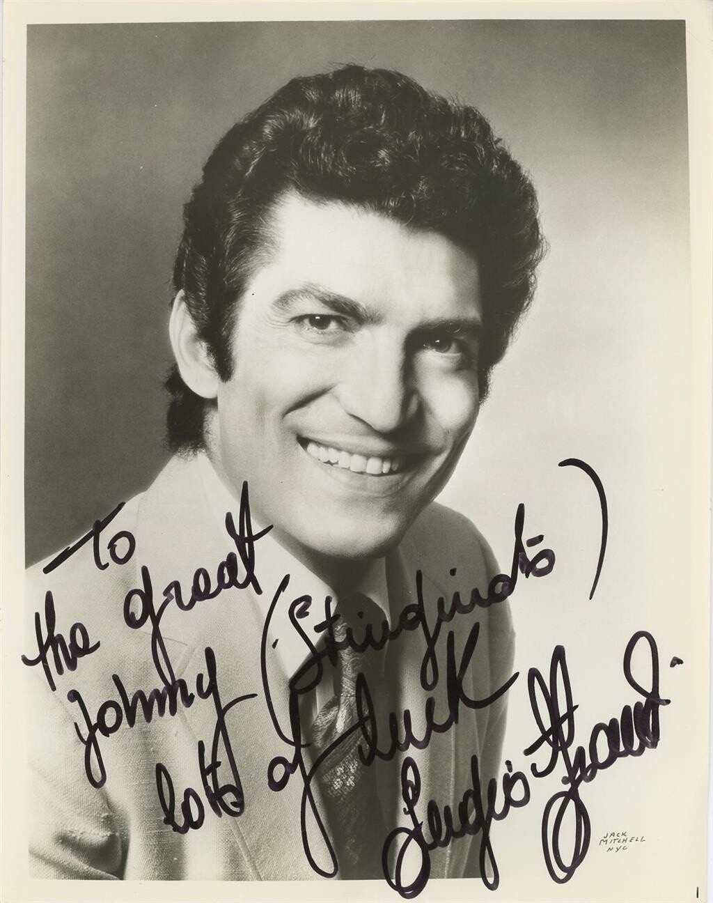 ミュージシャン Francisco Sergio Franchi- Signed Photograph (Opera Singer) | eBay