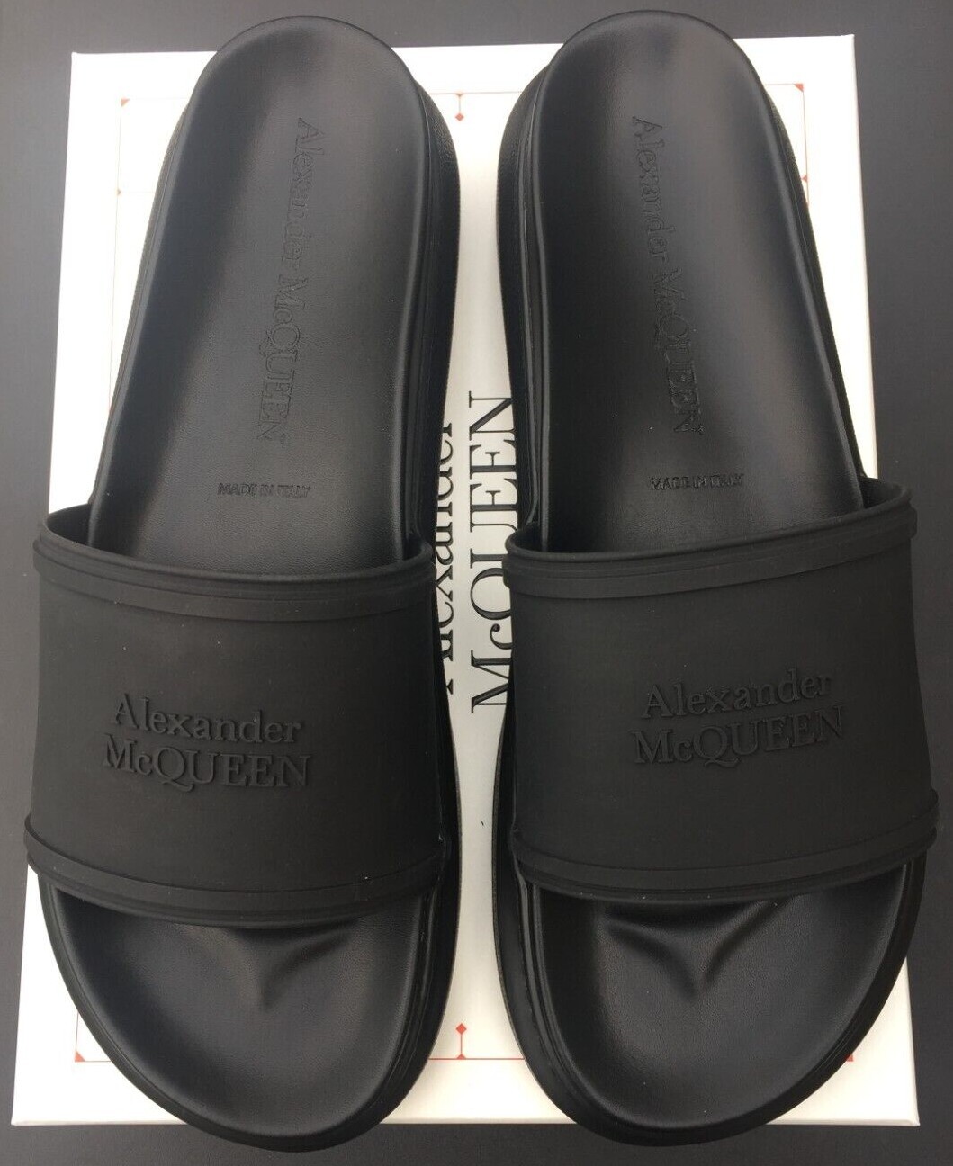 サンダル ALEXANDER MCQUEEN Men Sandals Black 663563W4Z51 ALEXANDER MCQUEEN: Sandals men - Black | Alexander McQueen
