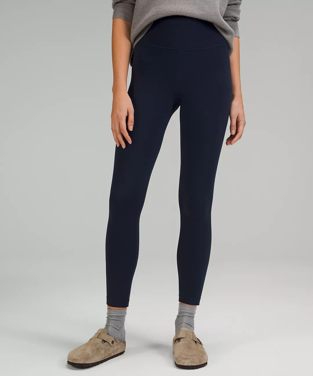 ♪ 新品　lululemon  Align25 レギンス　ネイビー　M(4) Lululemon Align Ribbed High-Rise Pant 25