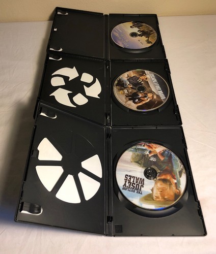 Lot Of 10 DVDs Cowboy Western Drama Outlaw Josey Wales The Missing Open Range