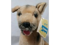 plush black german shepherd