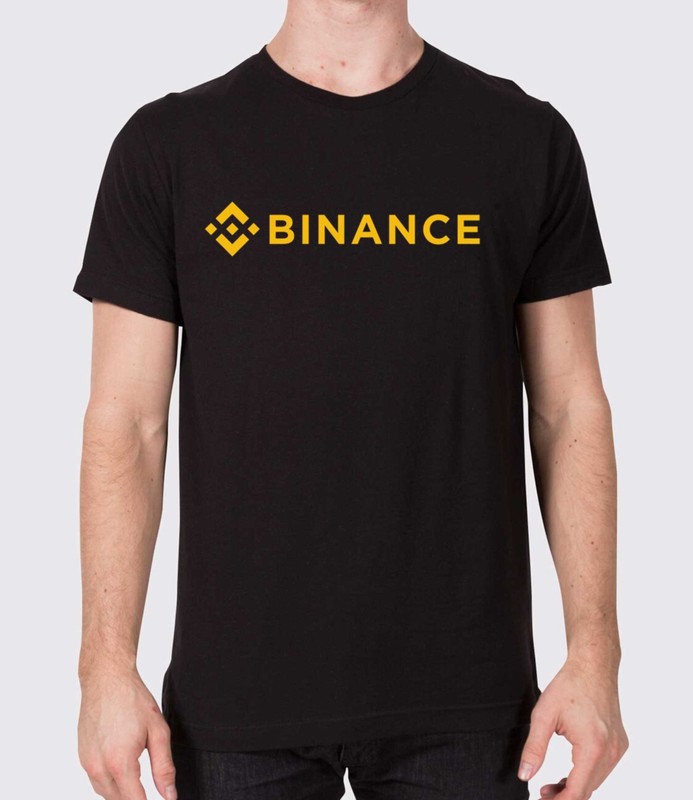 Binance crypto exchange t-shirt