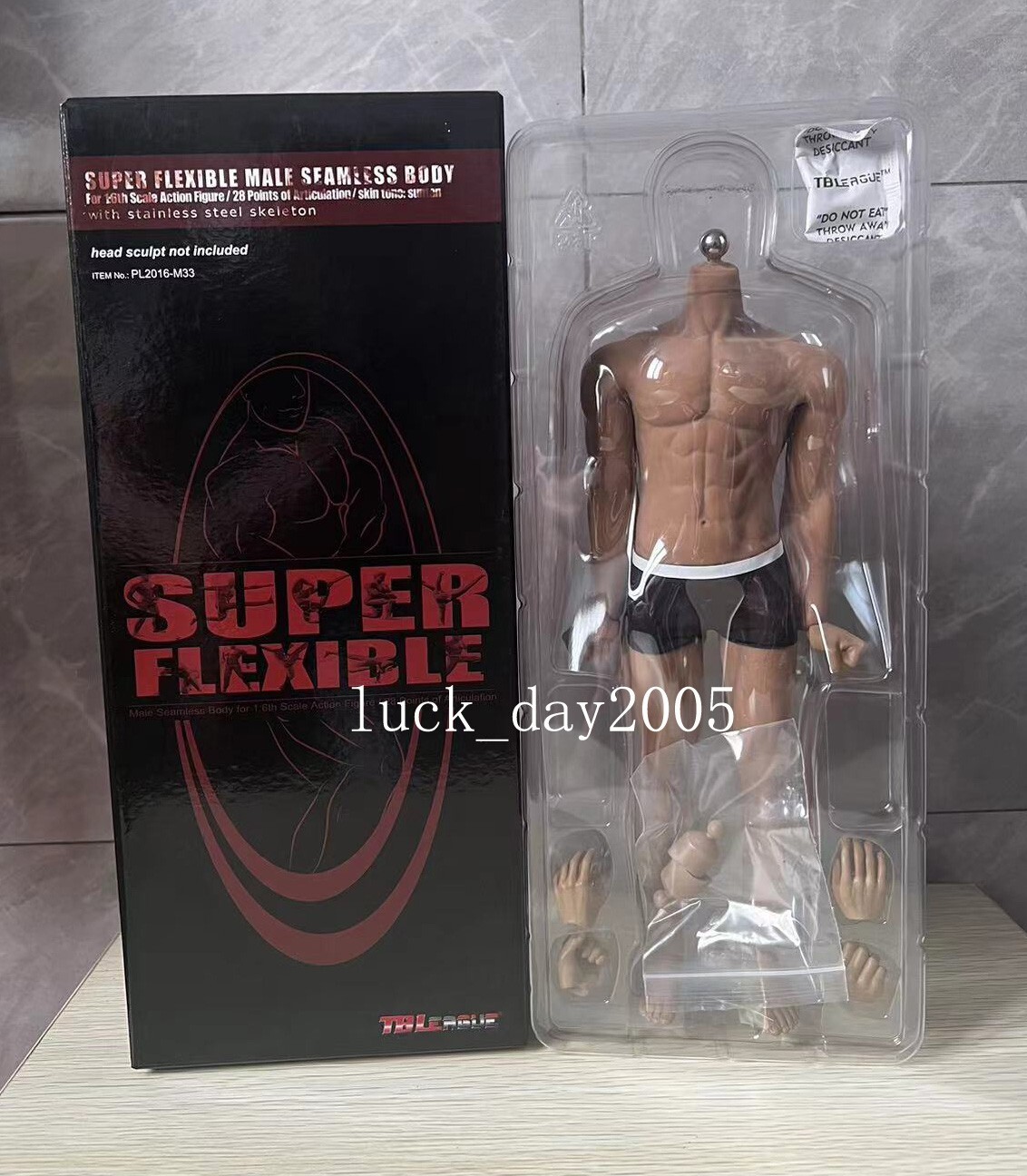 SUPER FLEXIBLE FIGURE 【PL2016-M33】 Amazon.com: Phicen 1/6 Scale Super Flexible Male Muscular