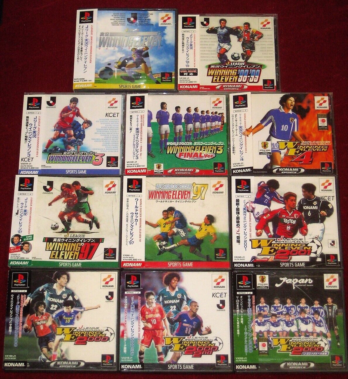PS1 Winning Eleven J.League 3 Final Ver. 4 97 98-99 2000 2nd PS1 Winning Eleven J.League 3 Final Ver. 4 97 98-99 2000 2nd