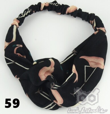  Boho Floral Twist Knot Headband Elastic Wrap Turban Hair Band Hairband Sports 