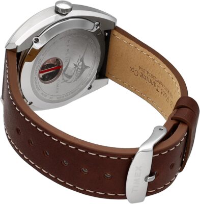 Pre-owned Timex [] Watch Marlin Jet Silver Dial Automatic 39mm Tw2v62000 Men's Brown