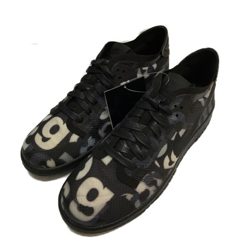 Pre-owned Nike Dunk Low Comme Des Garcons Print Black 2020 Cz2675-001 Us W Size 9.5 -