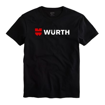 T-shirt Wurth Men Unisex Black Shirt Size S-5XL