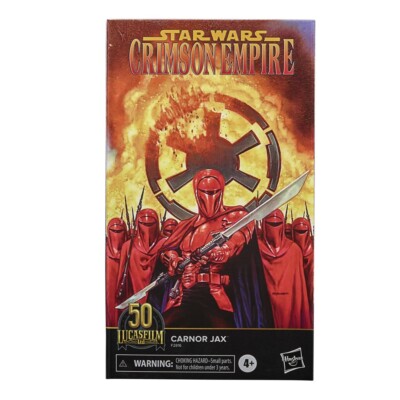 Star Wars The Black Series Crimson Empire Carnor Jax Action Figure Hasbro 2021