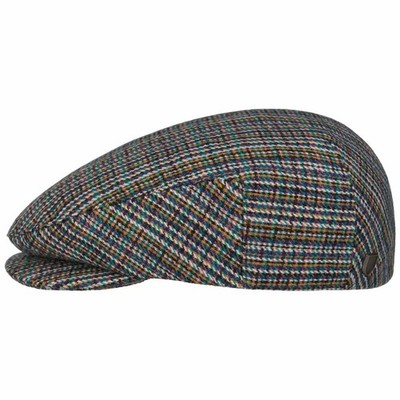 BRIXTON Hooligan Multicolour Flatcap Schirmmütze Schiebermütze Mützen