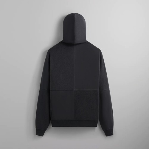 Pre-owned Kith Reversed Panelled Williams Vi Hoodie / Nightfall