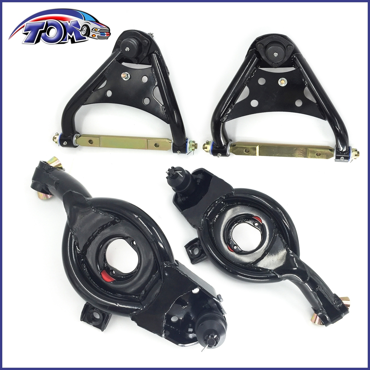 Tubular Upper Lower Control Arms for 65-70 Chevy Impala Bel Air Biscayne Caprice