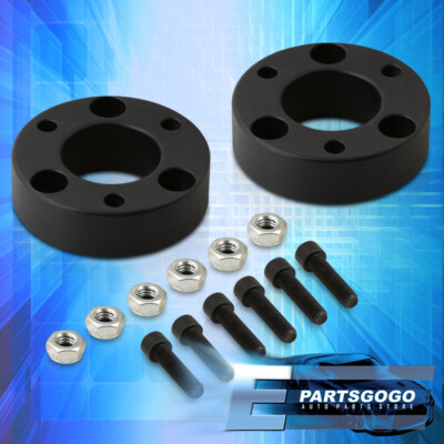 For 06-22 Dodge Ram 1500 4WD 2'' Front Suspension Leveling Lift Kit Spacers Black
