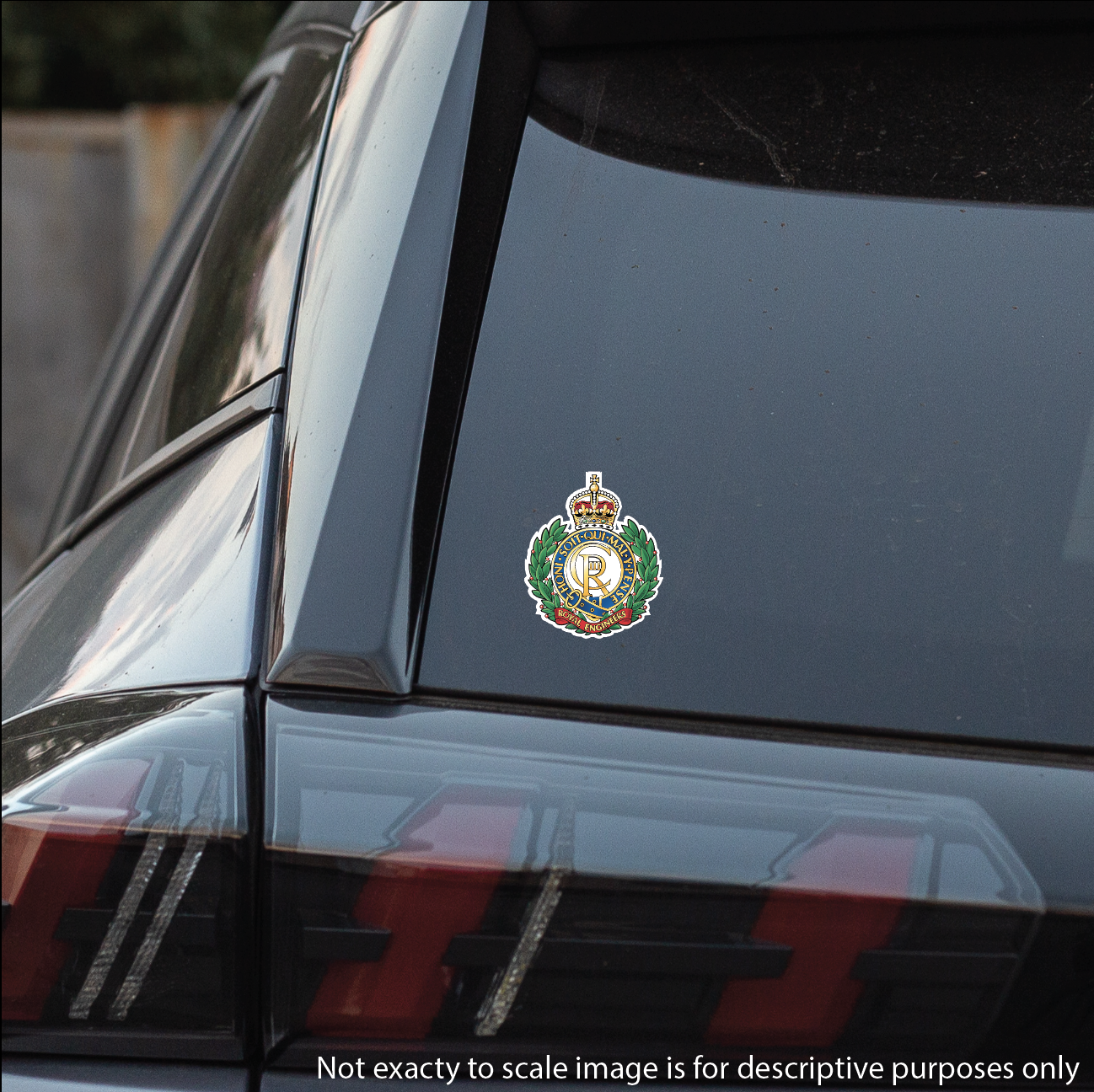 Royal Engineers Waterproof Vinyl Stickers Pack (CR style) - MoD Reseller - Picture 6 of 6