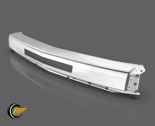 Chrome Steel Front Bumper Impact Face Bar for 2007-2013 Chevy Silverado 1500