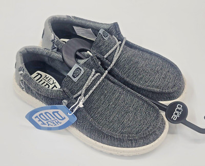 Hey Dude Mens Wally Coastline Black White 12
