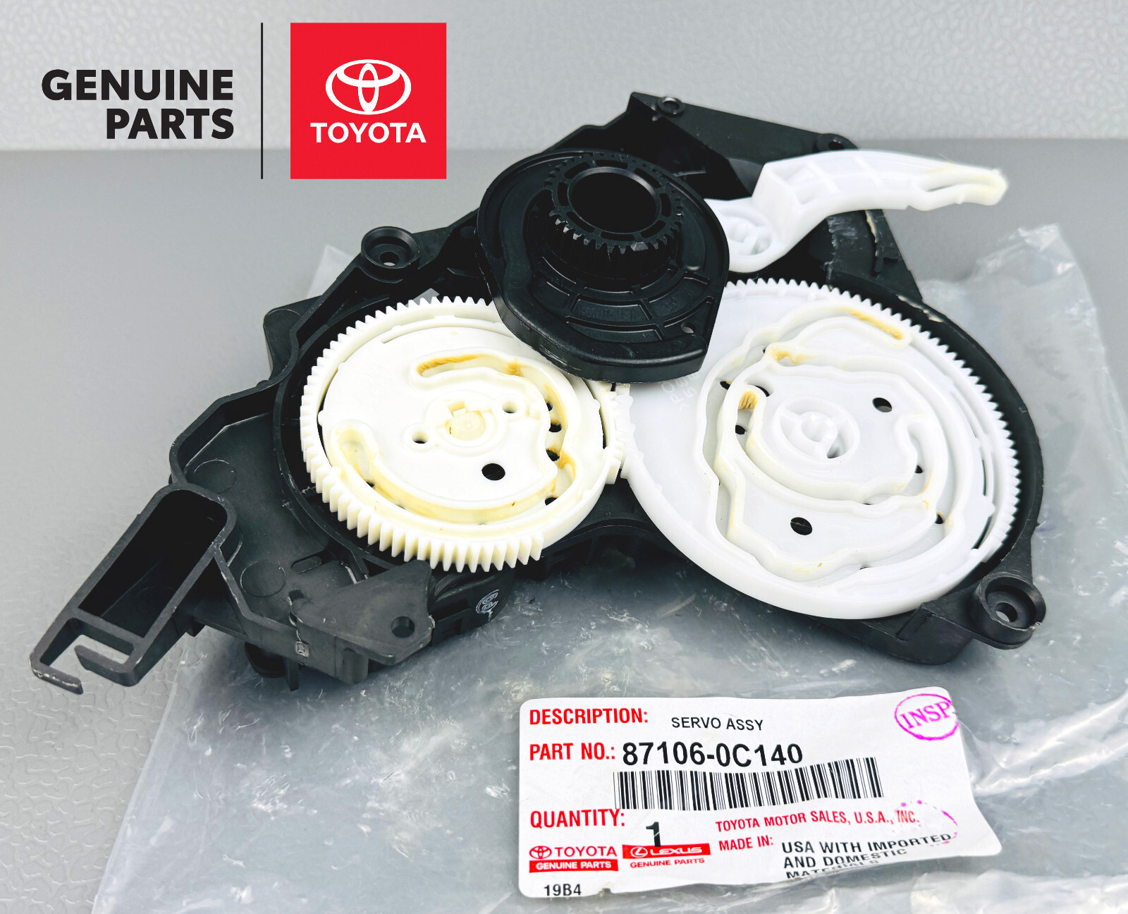 その他 DEJAPAN Genuine Toyota & Lexus 8710660270 Sub-assy Servo Damper