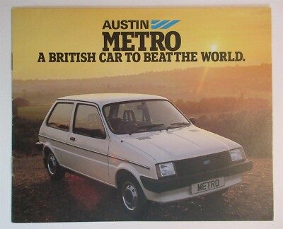 1977 Austin Metro British Car brochure