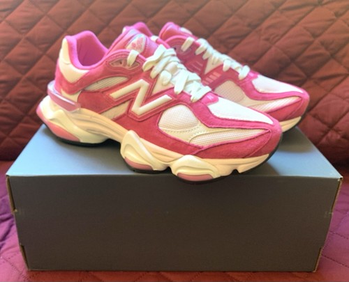 Pre-owned New Balance Balance 9060 Limited Edition Fuchsia Pink White U9060fp - Sizes 7.5w-9w