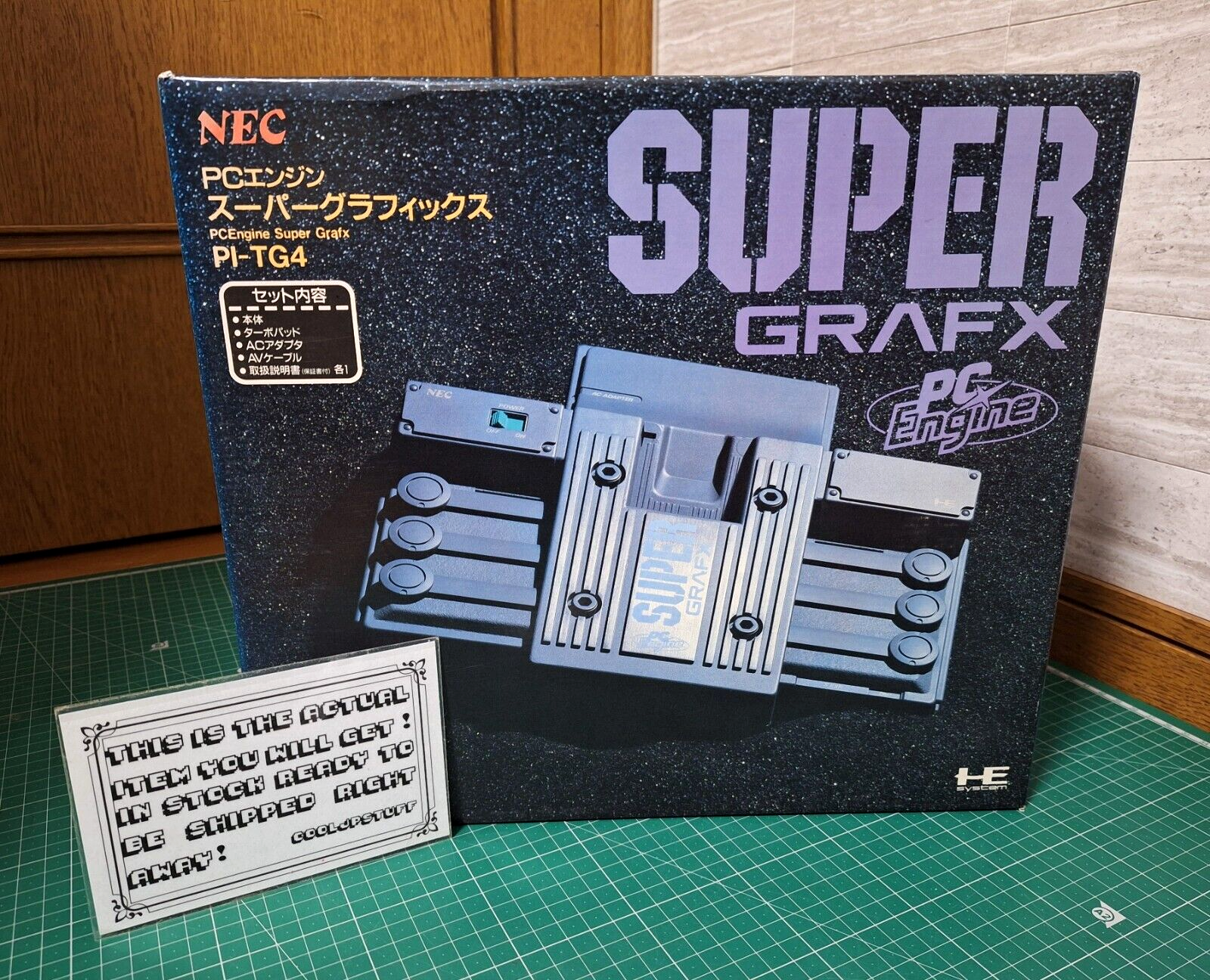 NEW NEC PC Engine Super Grafx 1989 Japan *HOLY GRAIL RARE