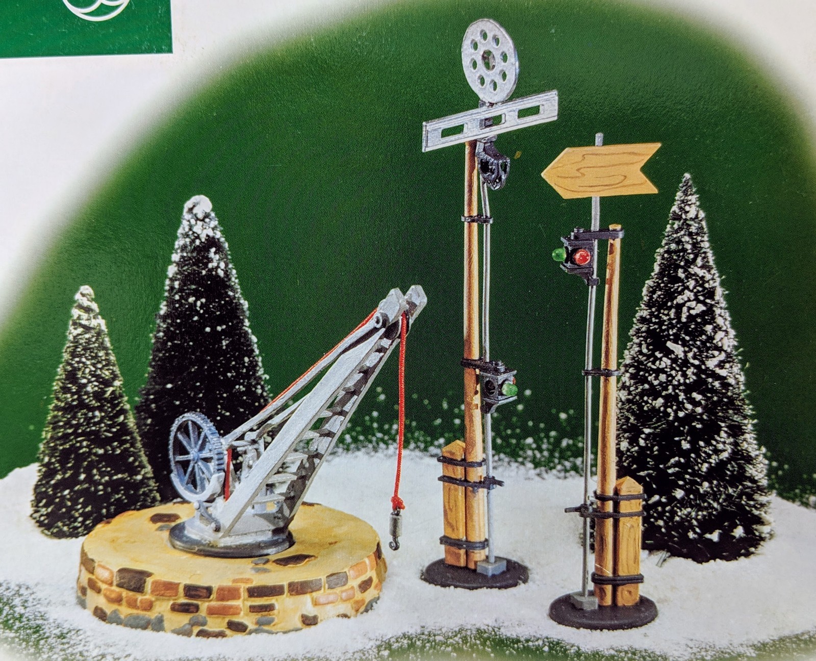 Dept 56 ~ Queensbridge Railroad Yard Accessories - Village Accessories (53048)