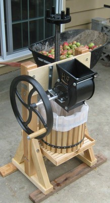 Cider Press For Sale >> Happy Valley Homesteader Cider Press Grinder Win Cider Press For Sale >> Happy Valley Homesteader Cider Press Grinder Win