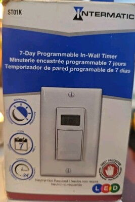  Intermatic 15 Amp 7-Day Indoor In-Wall Astronomic Digital Timer, 