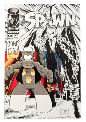 Spawn #10 (Image Comics 1993) Todd McFarlane 1st Printing NM or Better UNREAD !!